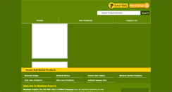 Desktop Screenshot of hennaexporter.net
